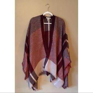 Francesca’s Cozy Poncho Sweater